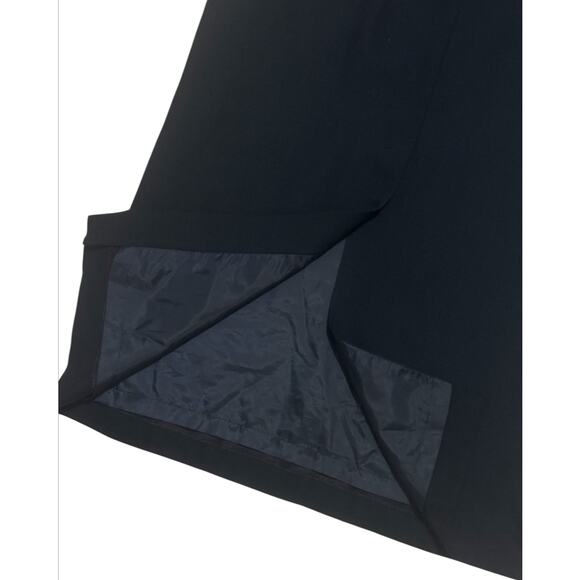 Vintage 90s Jones New York Blue Midi Wool Skirt Womens 14 Classiccore Heritage - Picture 6 of 10